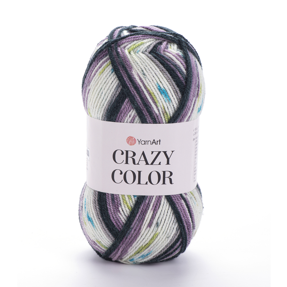 YarnArt Crazy color 165 ��������� ������ �����
