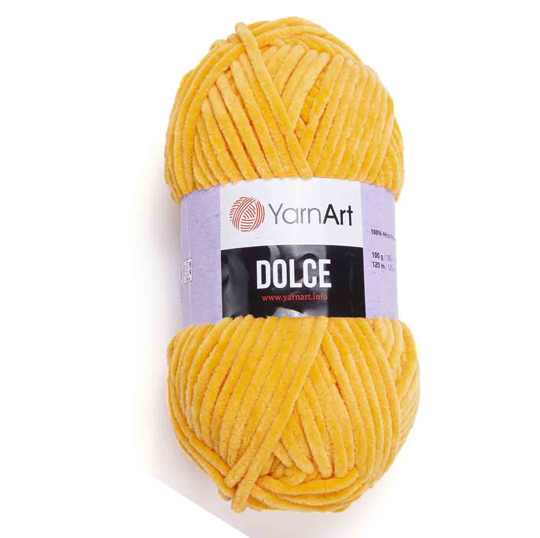 YarnArt Dolce 853 ярко-желтый