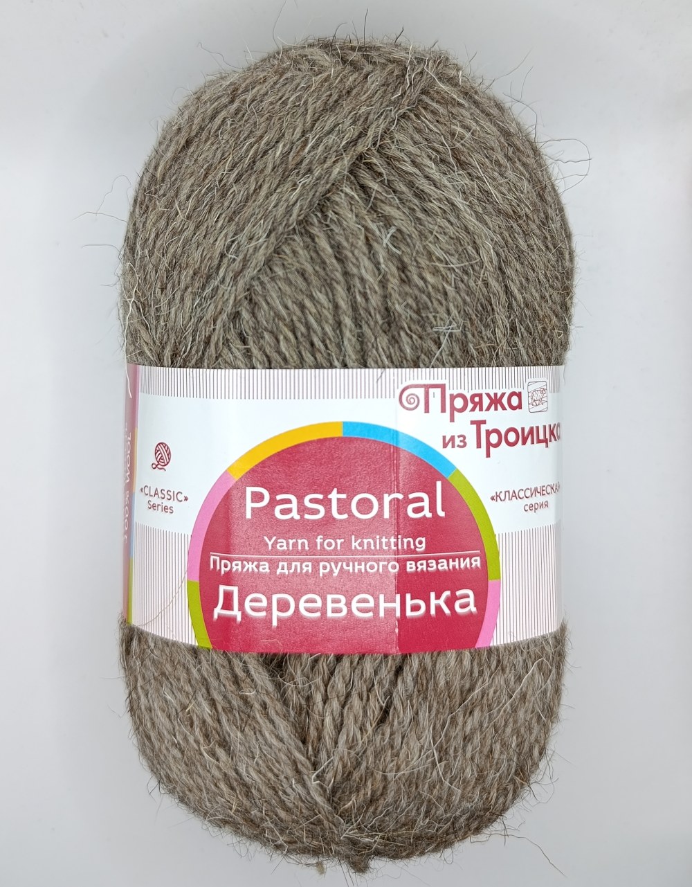 ТКФ Деревенька 371 натуральный серый