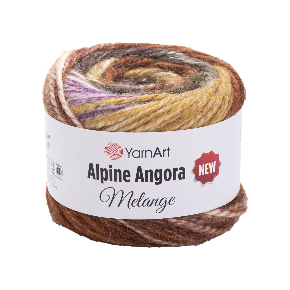 YarnArt Alpine Angora Melange New 6410 