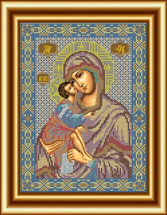 Galla Collection И 009 Набор для вышивания Икона Божией Матери «Донская»
