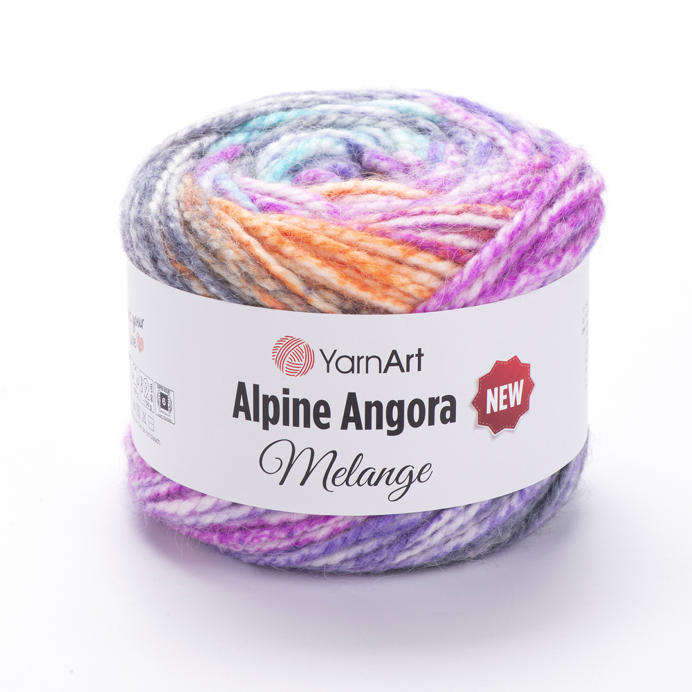 YarnArt Alpine Angora Melange New 6415 ��������� ������