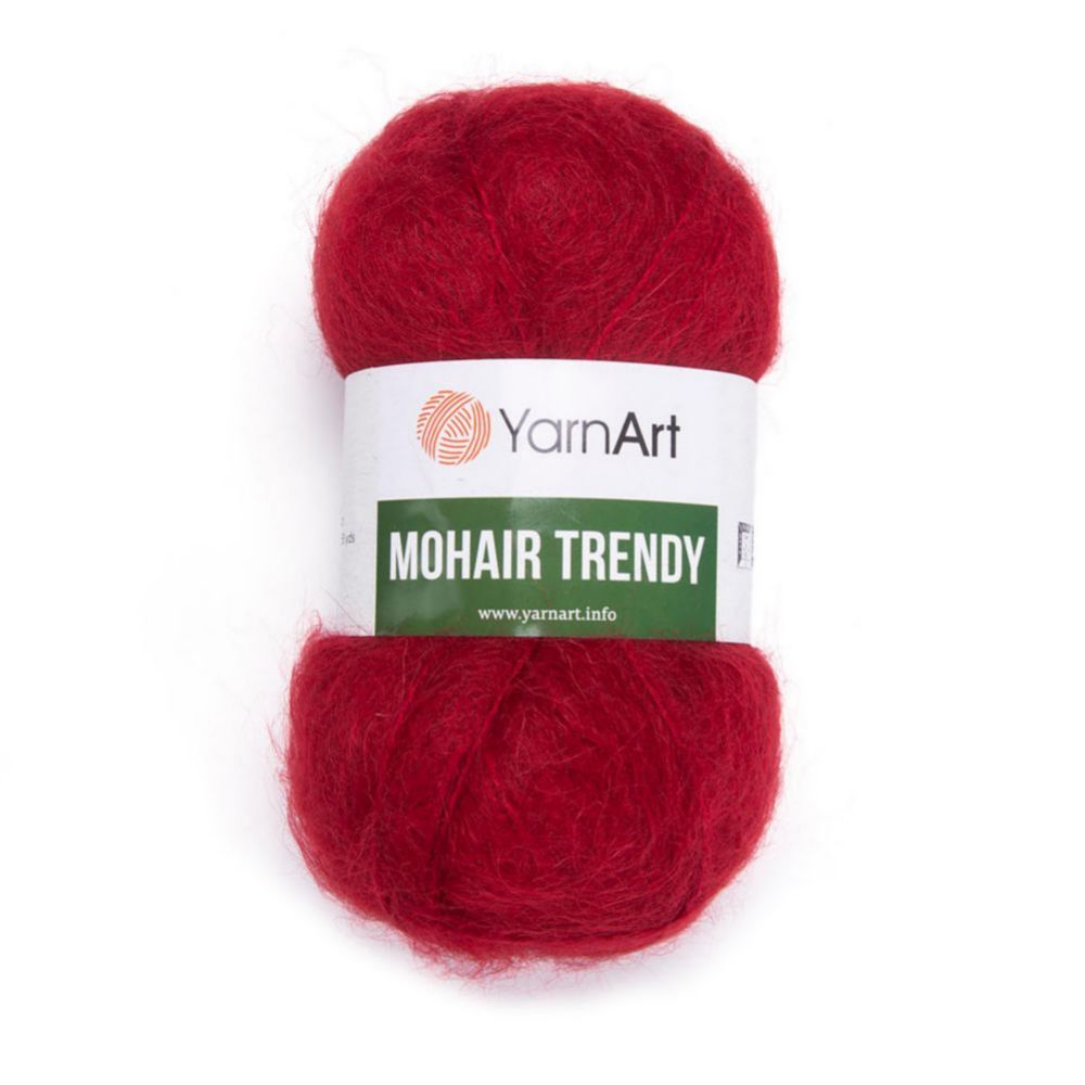 YarnArt Mohair Trendy 141 красный