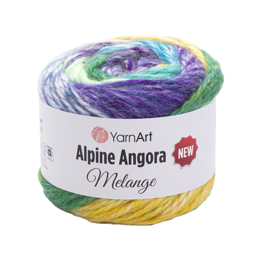 YarnArt Alpine Angora Melange New 6406  