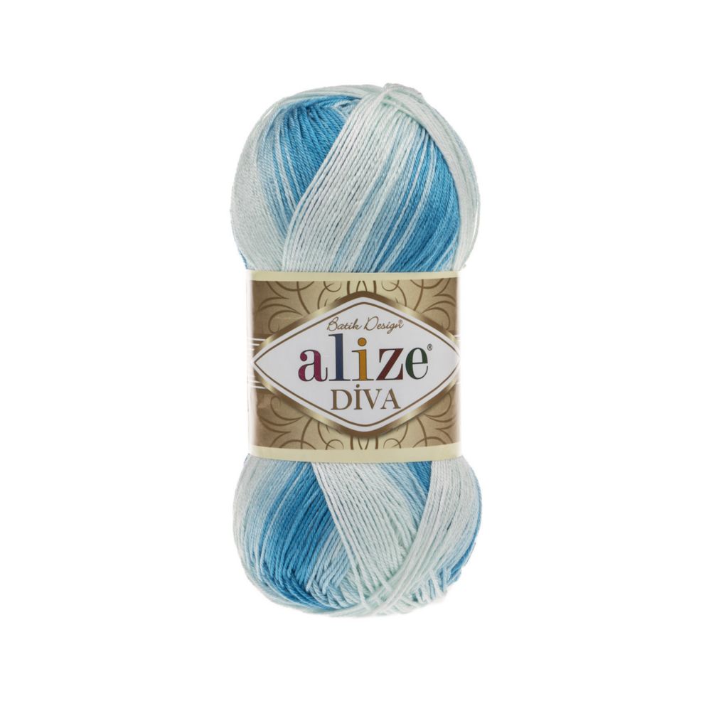 Alize Diva batik 2130 голубой