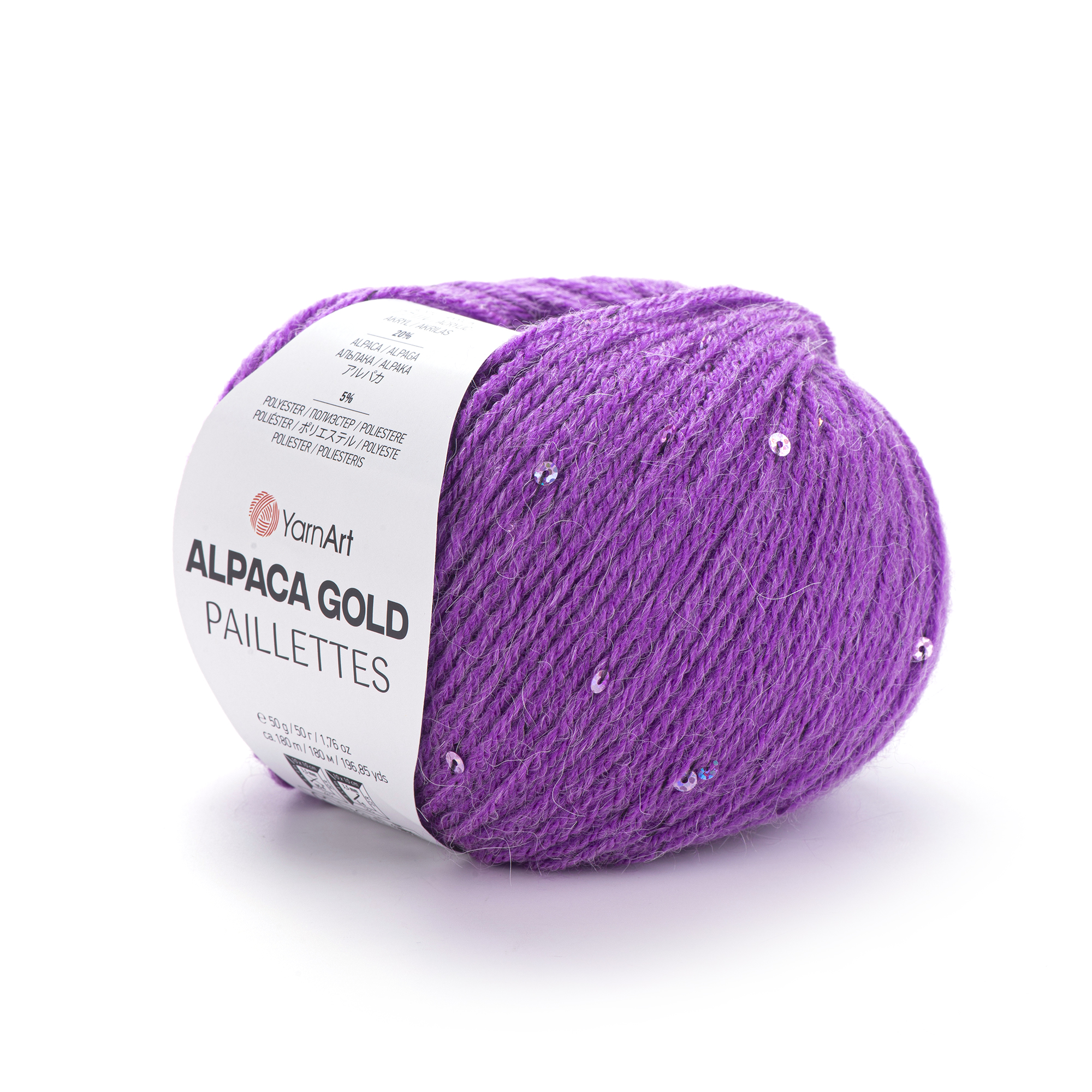 YarnArt Alpaca Gold Paillettes 9308 