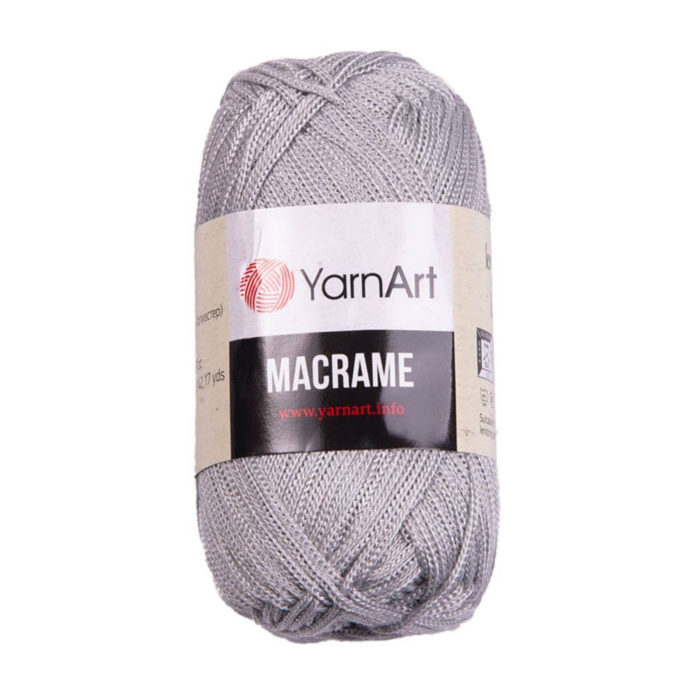 YarnArt Macrame 149 светло-серый