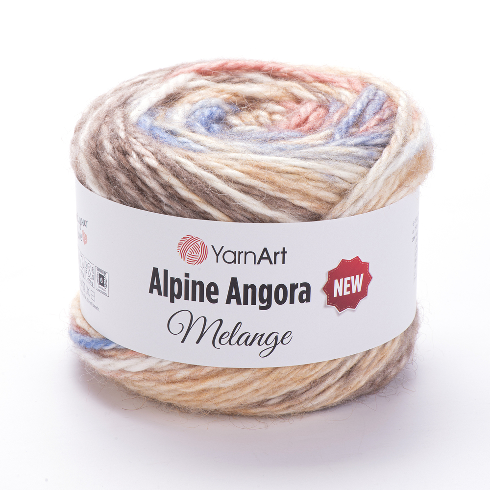 YarnArt Alpine Angora Melange New 6411 ������-�������