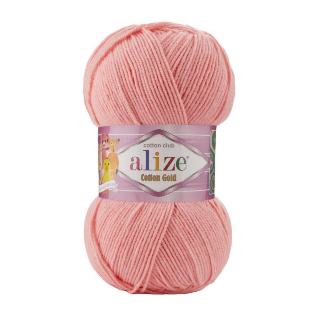 Alize Cotton gold 265 светлый коралл