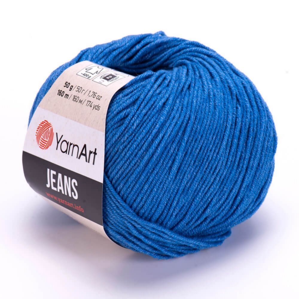 YarnArt Jeans 16 тёмно-голубой