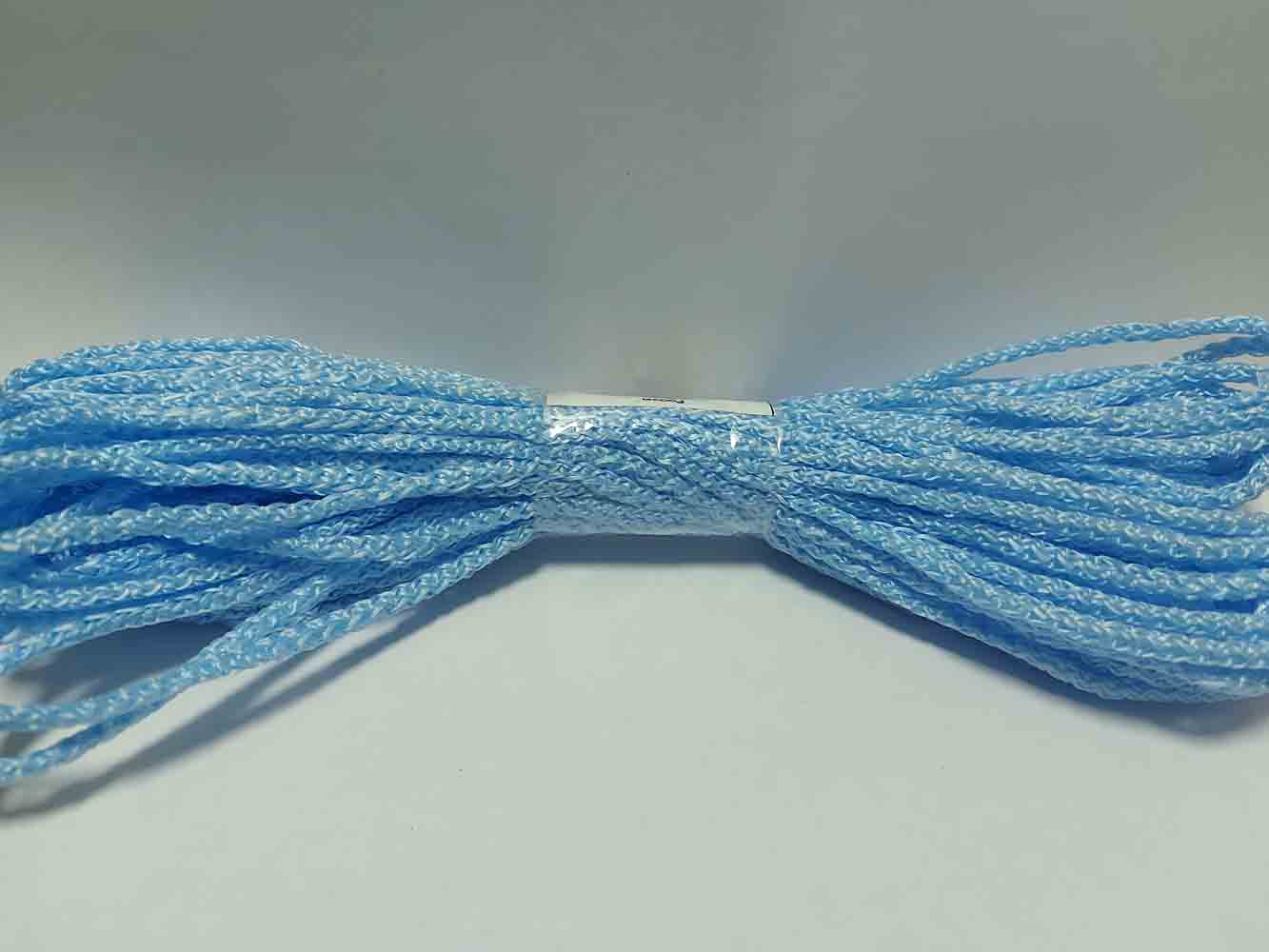 Верёвка хозяйственная 4 мм голубой