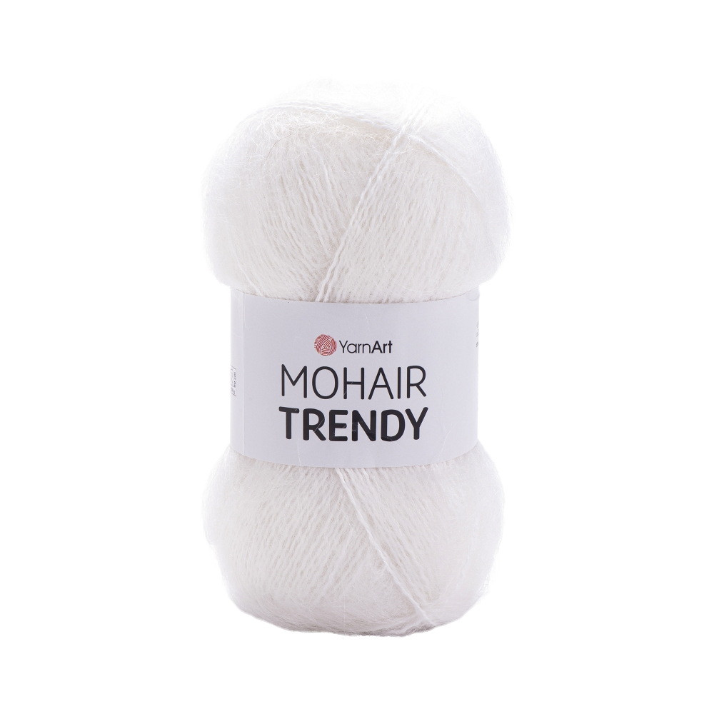 YarnArt Mohair Trendy 101 �����