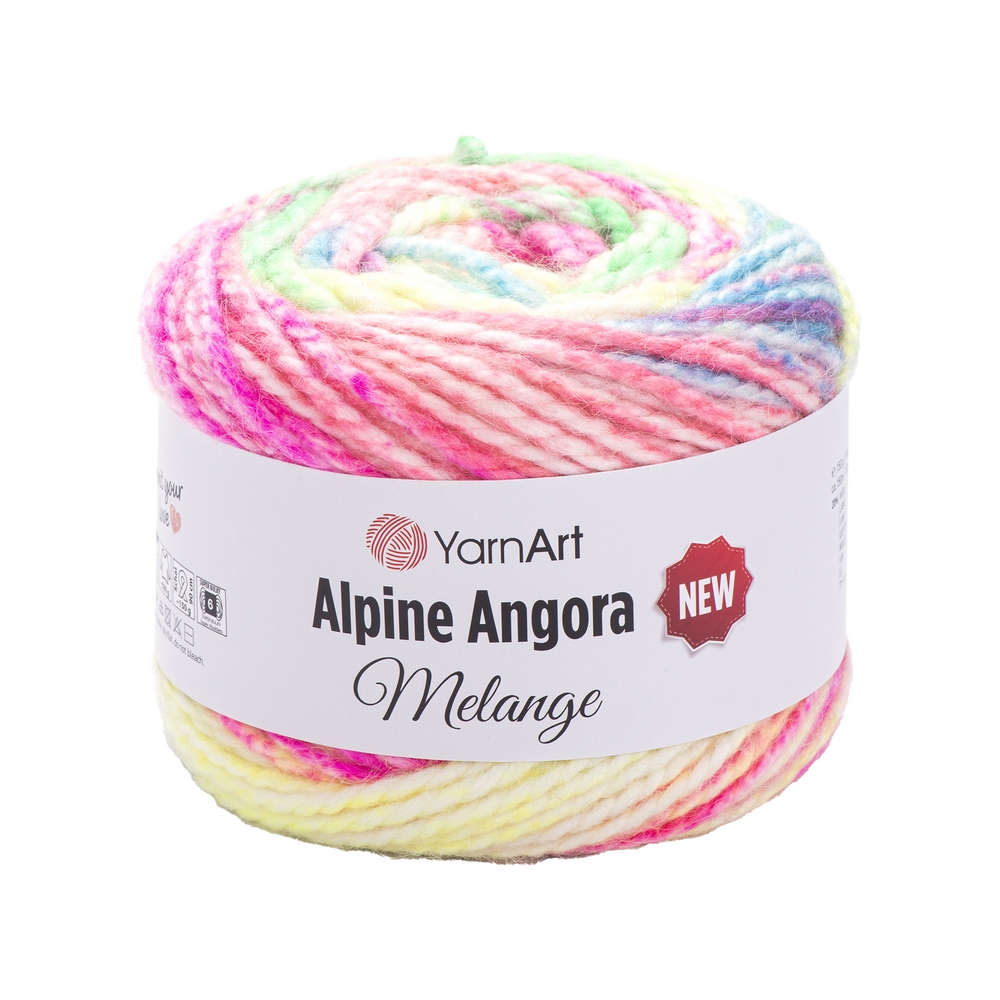 YarnArt Alpine Angora Melange New 6416 