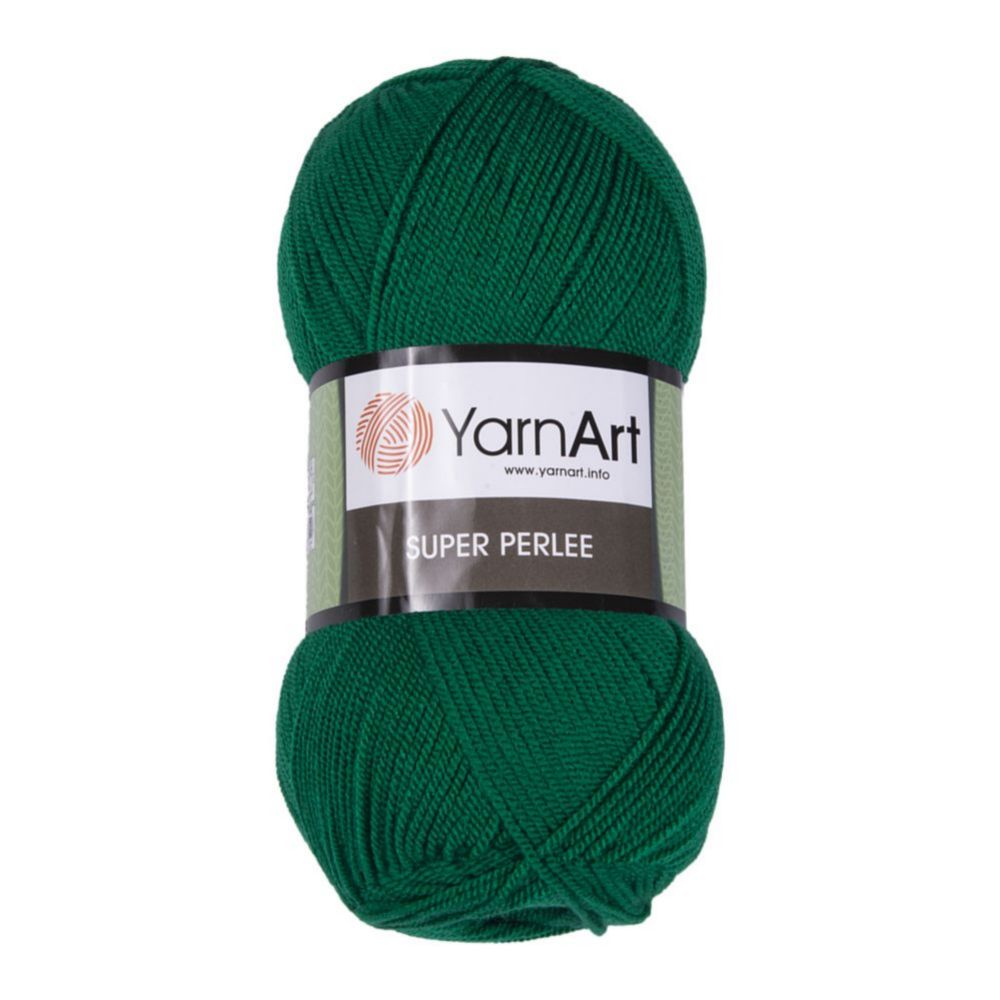 YarnArt Super perlee 846 зеленый