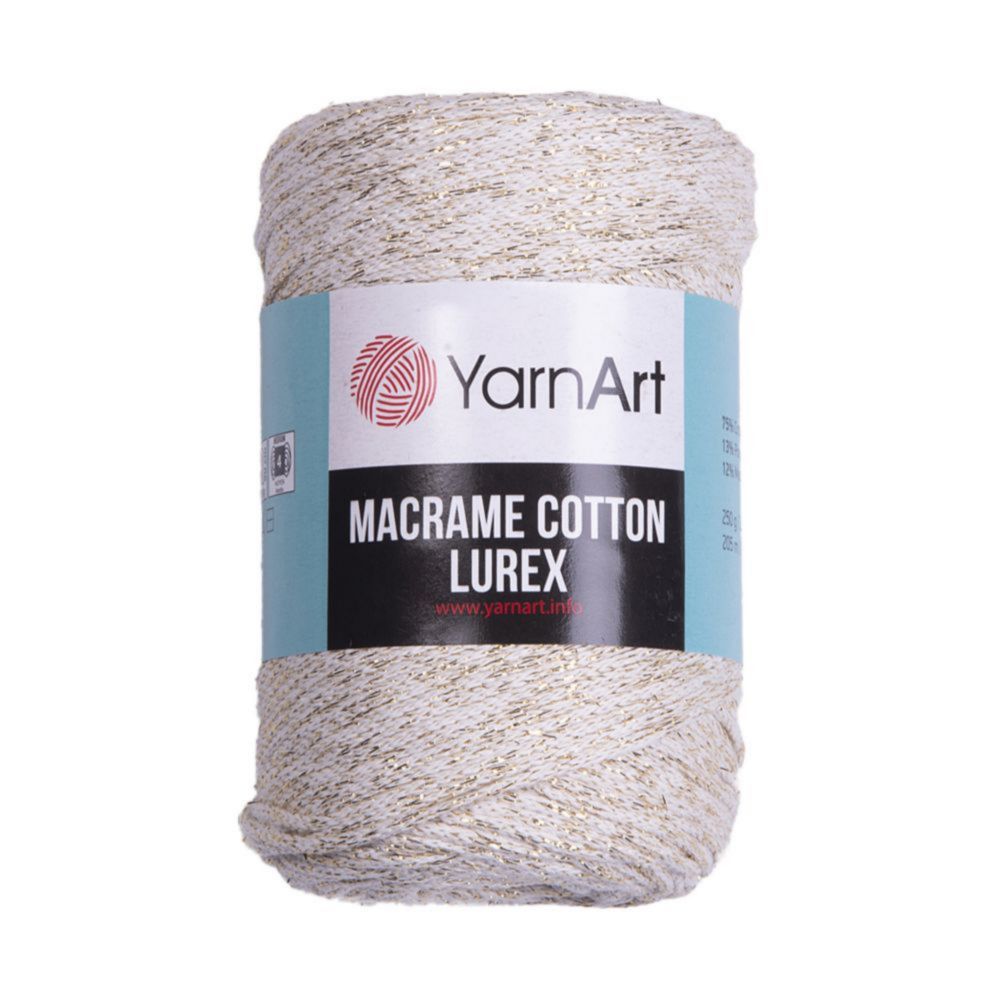 YarnArt Macrame cotton lurex 724 -  *