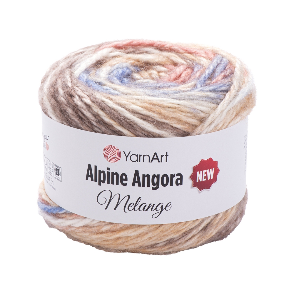 YarnArt Alpine Angora Melange New 6411 -