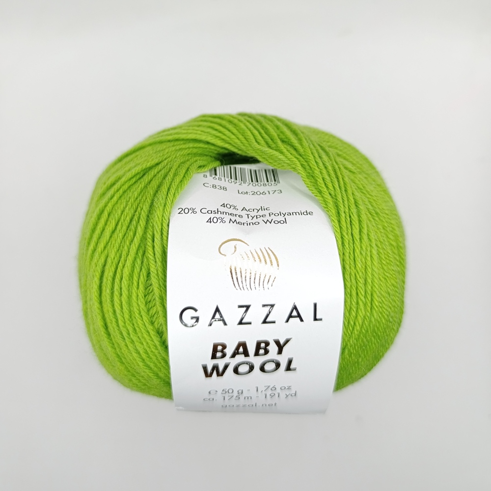 Gazzal Baby wool 838 ��������