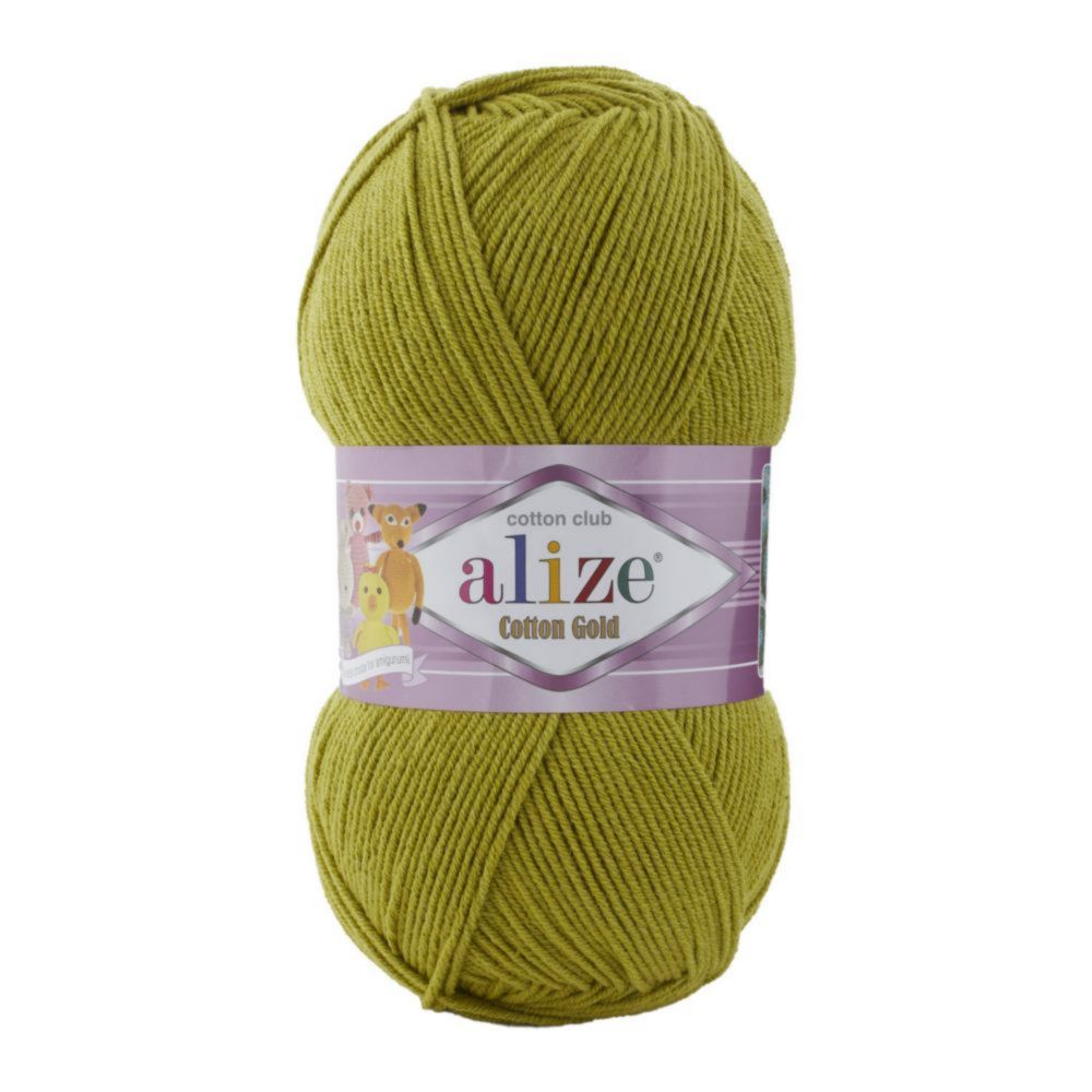 Alize Cotton gold 193 зеленый