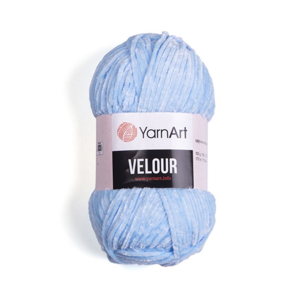 YarnArt Velour 851 голубой