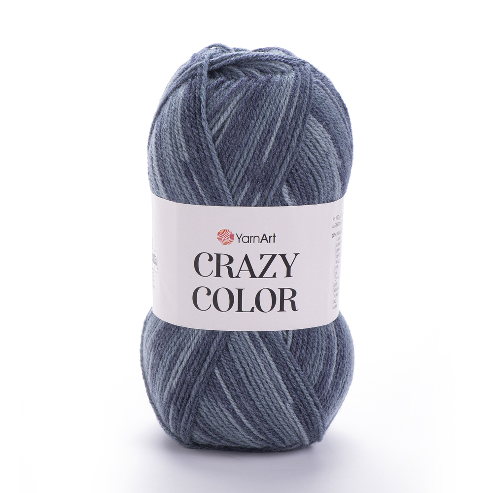 YarnArt Crazy color 652 ���������