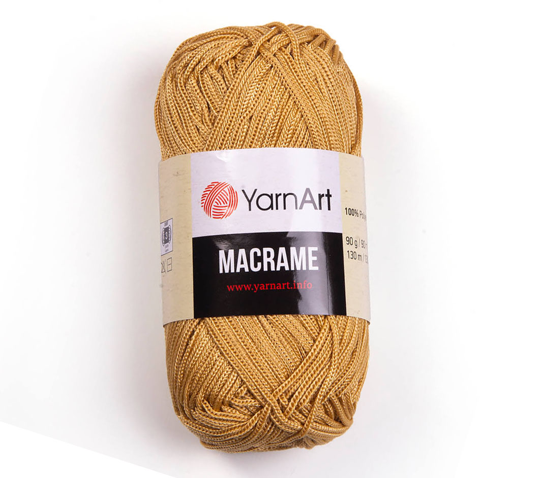 YarnArt Macrame 155 золотистый