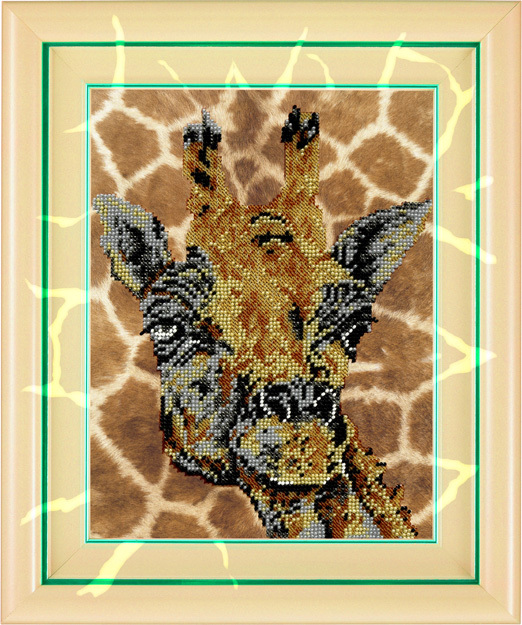 Вышиваем бисером В-27 Набор для вышивания Жираф