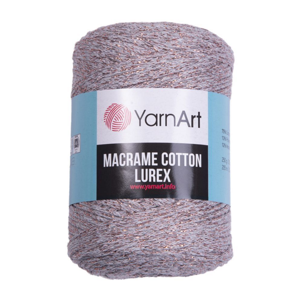 YarnArt Macrame cotton lurex 727 