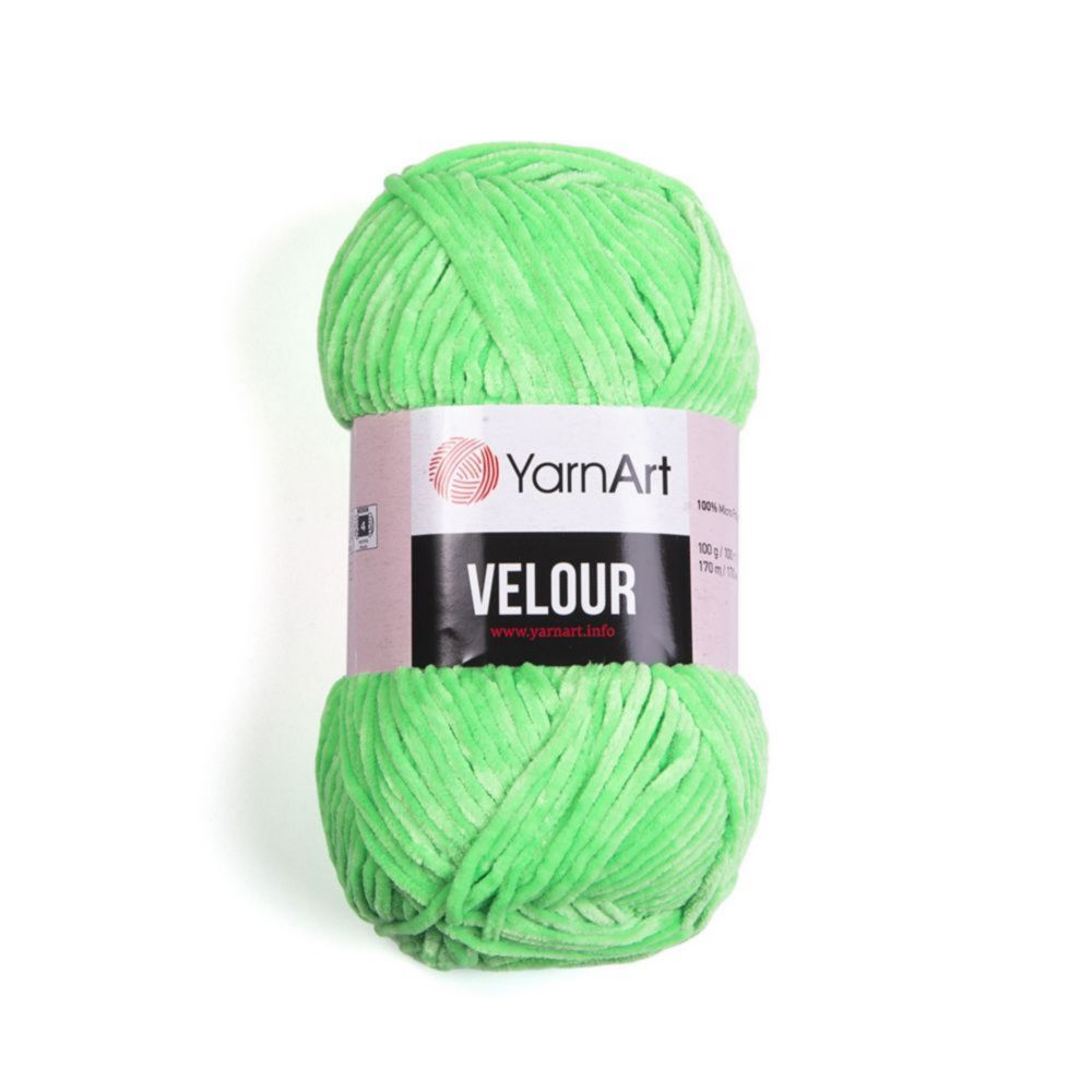 YarnArt Velour 861 ярко-зеленый