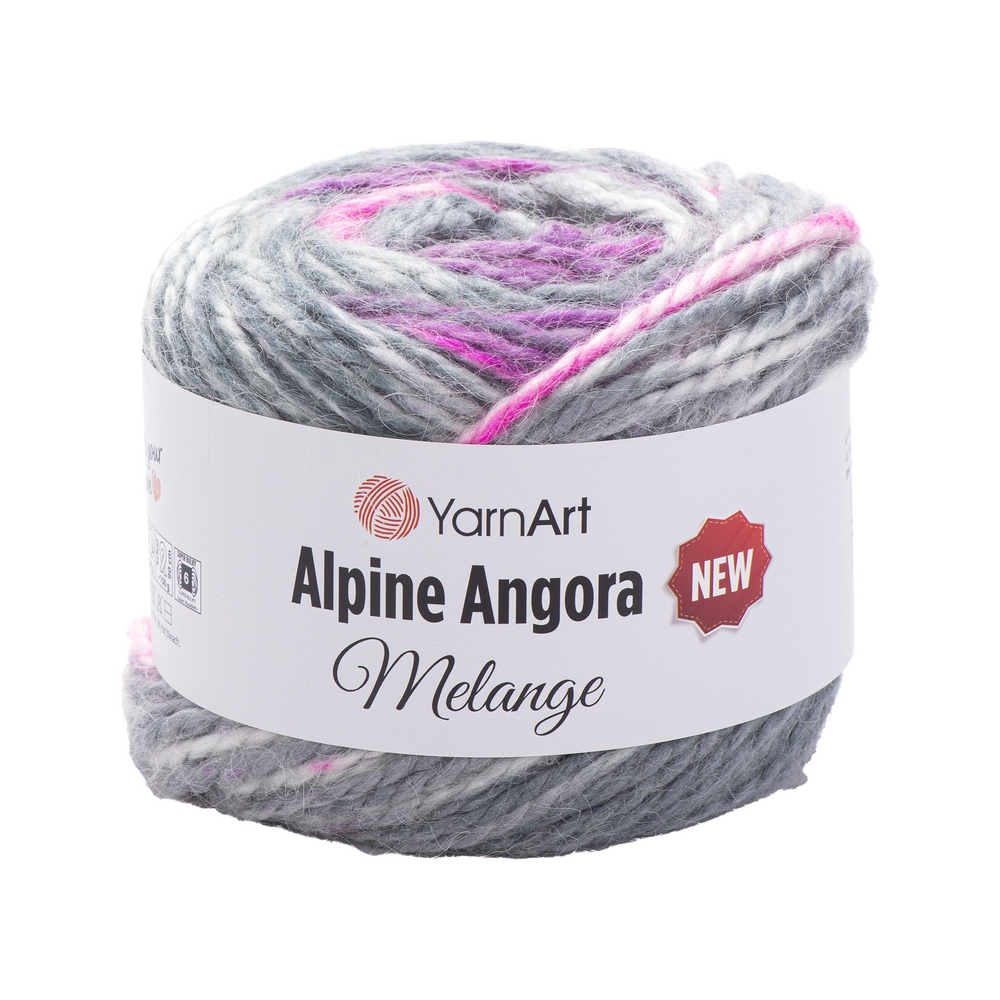 YarnArt Alpine Angora Melange New 6409 -