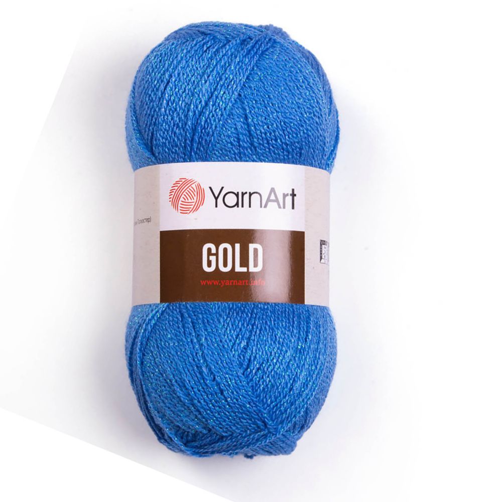 YarnArt Gold 9376 ярко-голубой