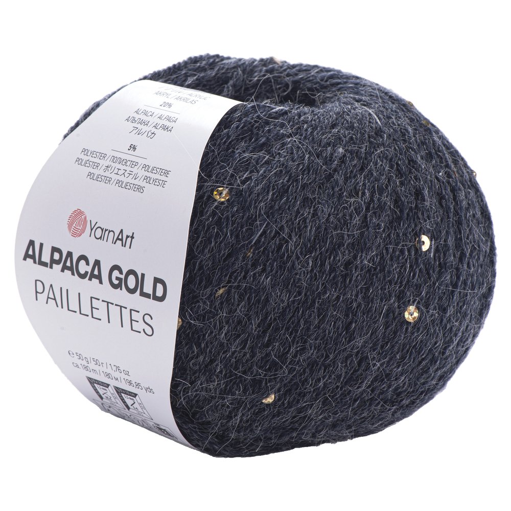 YarnArt Alpaca Gold Paillettes 9314 