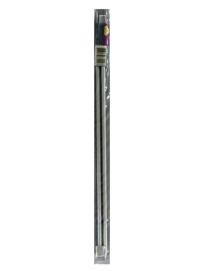 Рукоделие RSP Спицы для вязания прямые металлические с покрытием 35 см №5.5