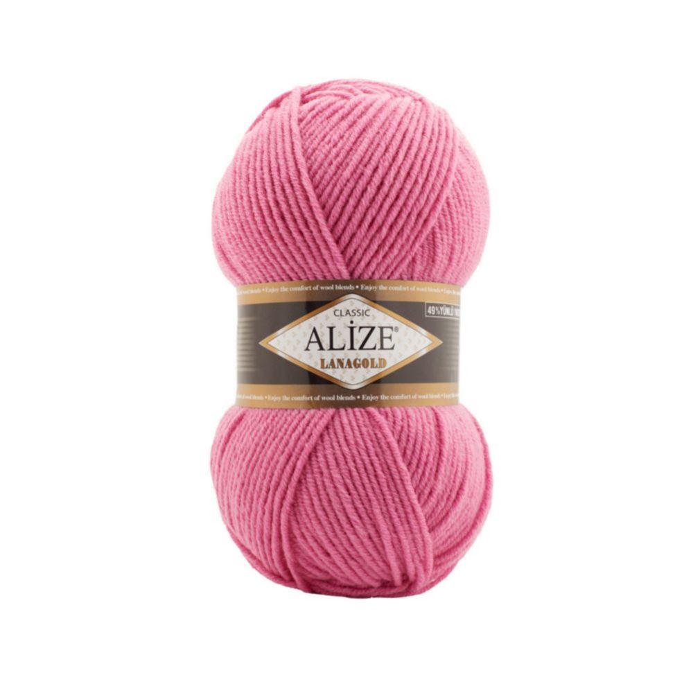 Alize Lanagold classic 178 тёмно-розовый