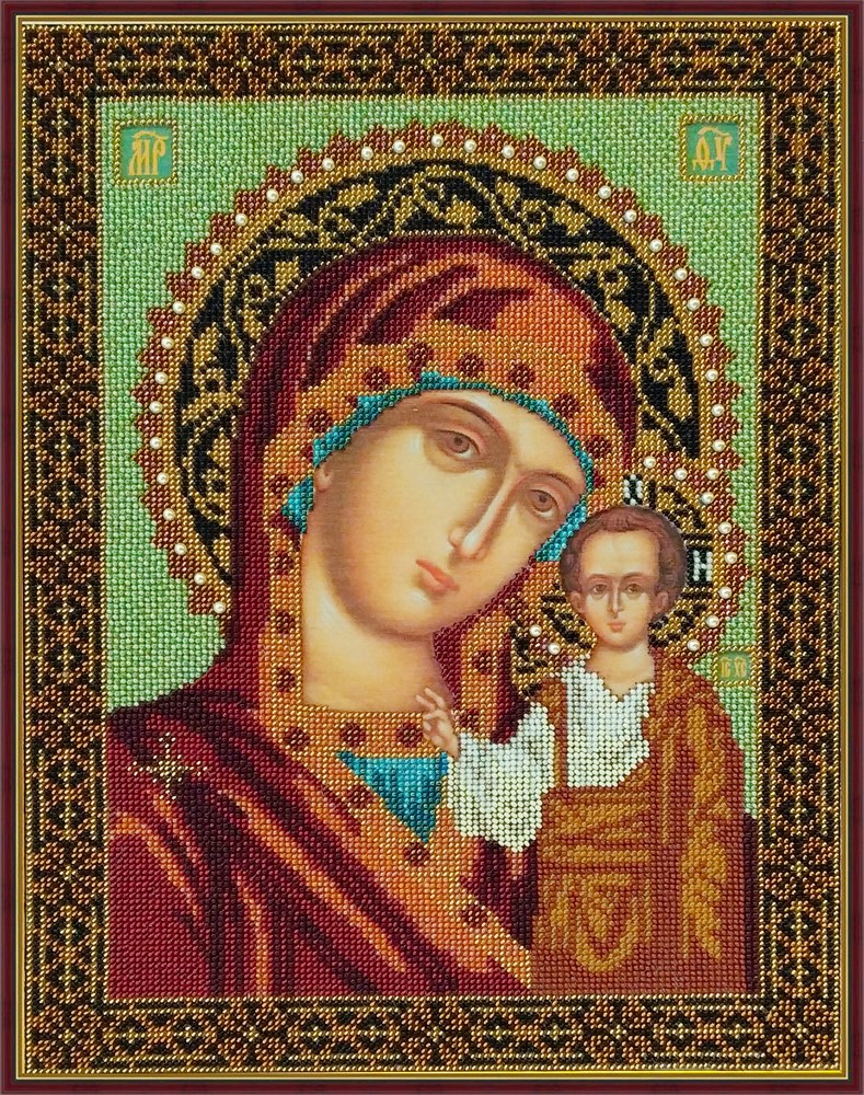 Galla Collection И 002 Набор для вышивания Икона Божией Матери Казанская