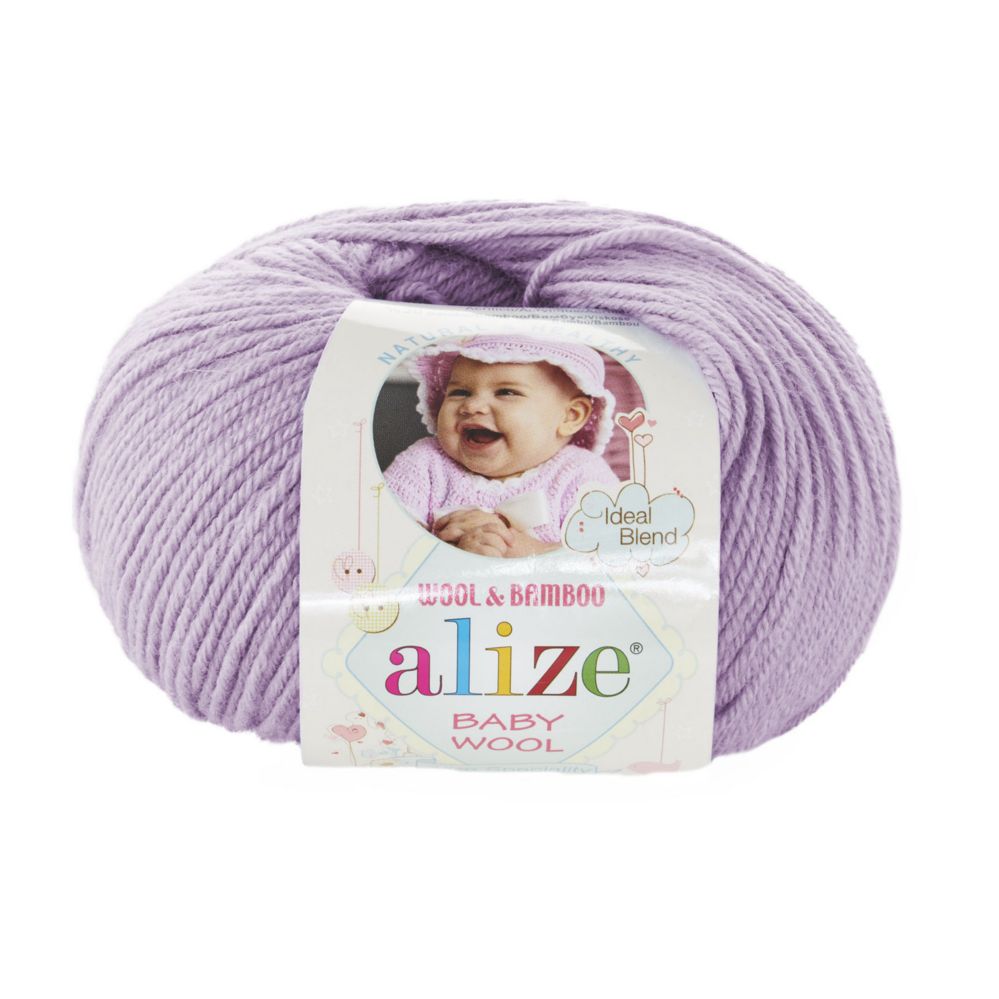 Alize Baby wool 146 лиловый