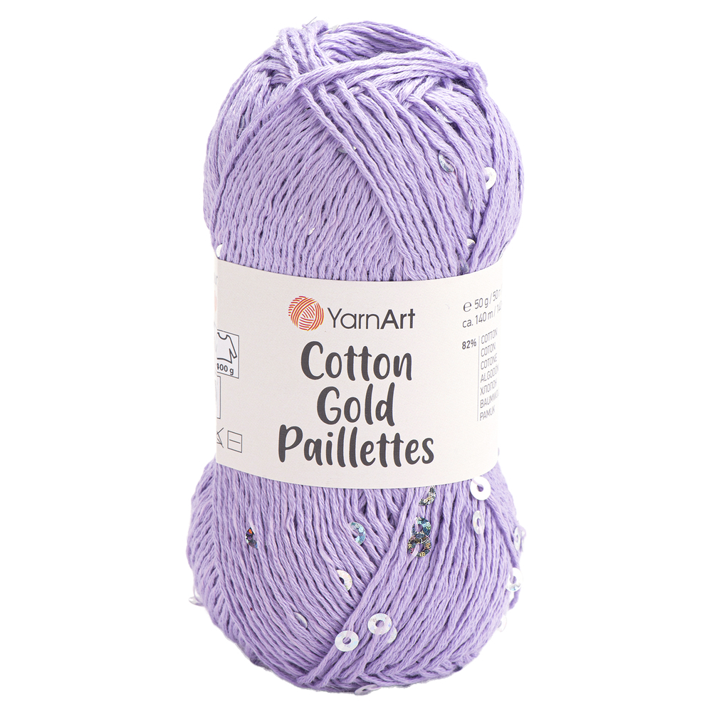 YarnArt Cotton Gold Paillettes 7116 