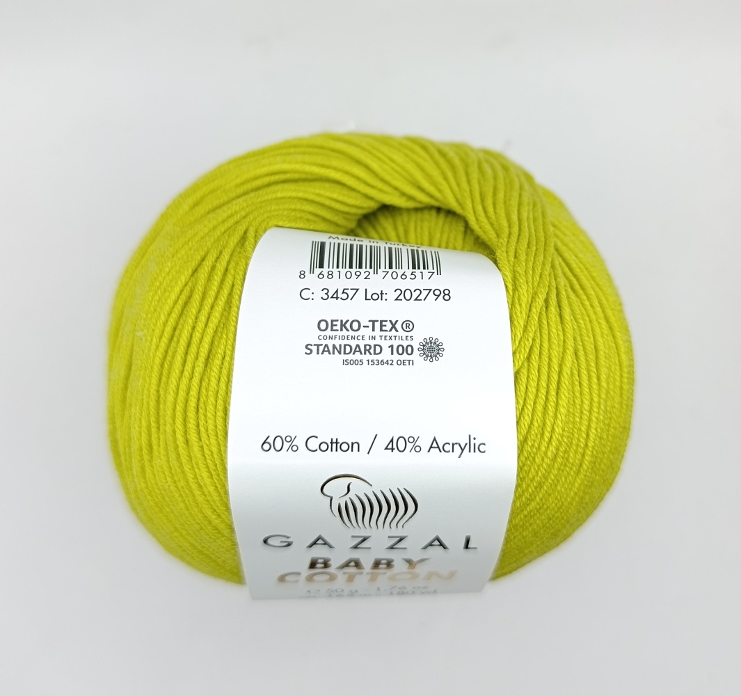 Gazzal Baby cotton 3457 �����