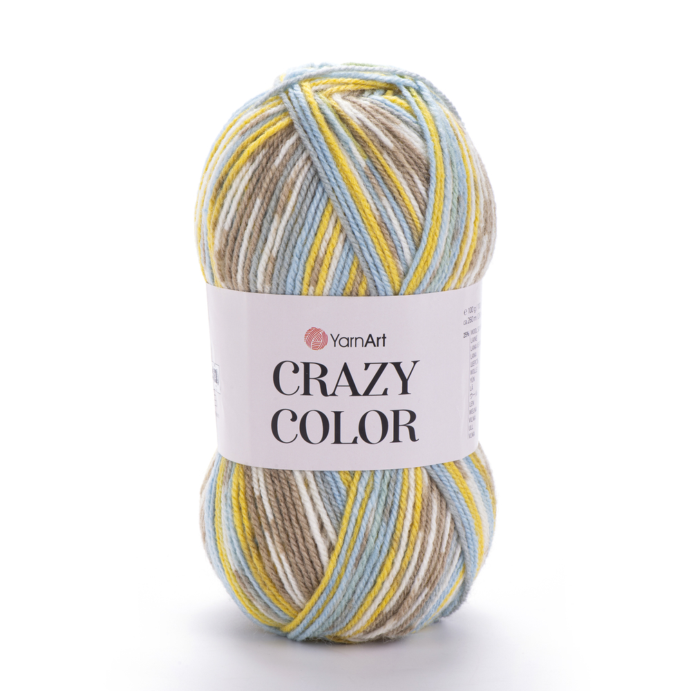 YarnArt Crazy color 180 ����� ������� �������