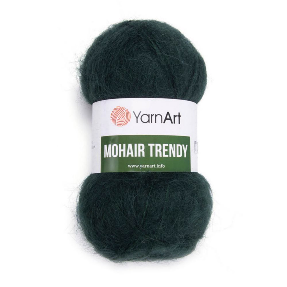YarnArt Mohair Trendy 108 тёмно-зеленый