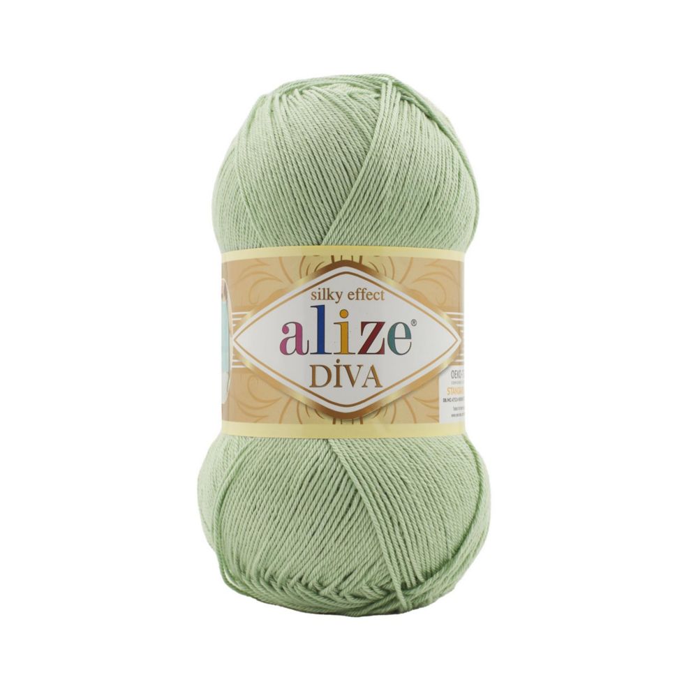 Alize Diva 853 зеленый