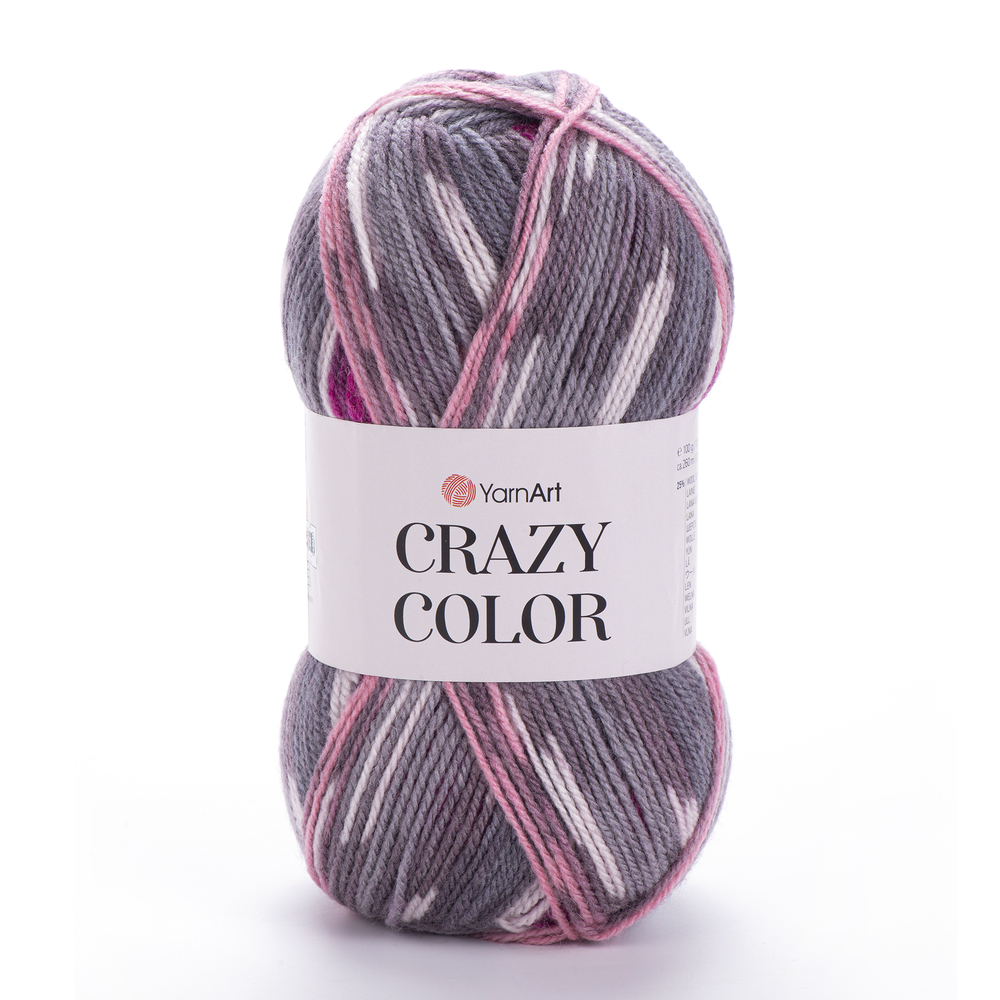 YarnArt Crazy color 176 ����� �������