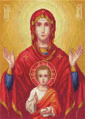 Panna ЦМ-1333 Набор для вышивания Икона Божией Матери Знамение