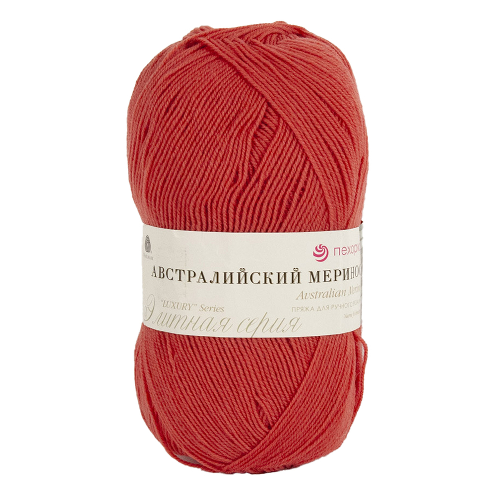Пехорка Австралийский меринос 185 земляника 1 моток