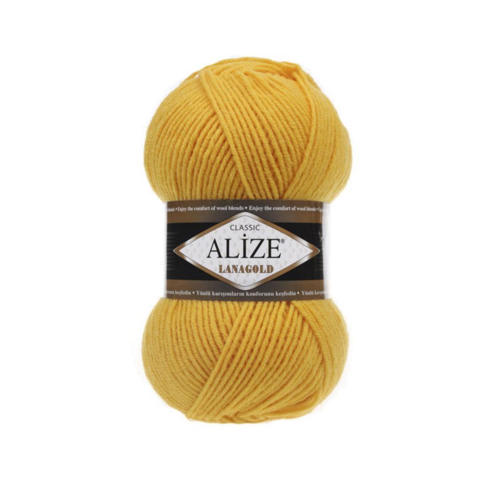 Alize Lanagold classic 216 желтый