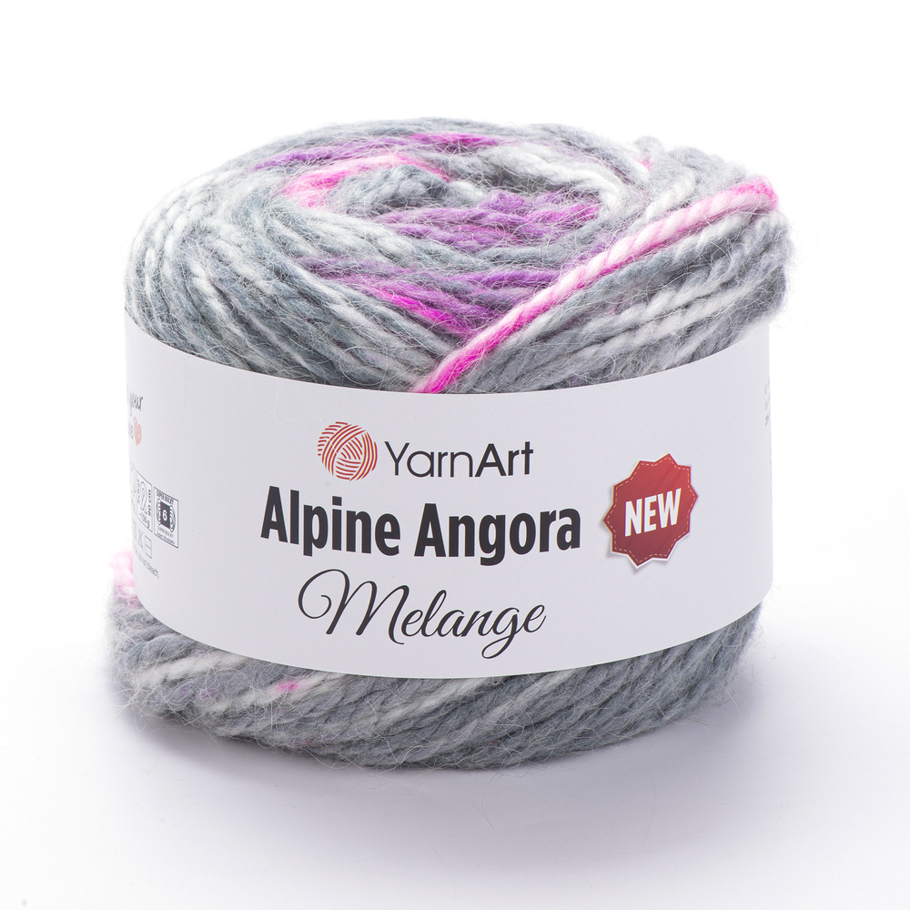 YarnArt Alpine Angora Melange New 6409 ����-�������