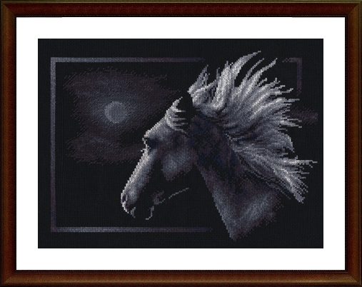 Panna Ж-0527 Набор для вышивания Лунный конь
