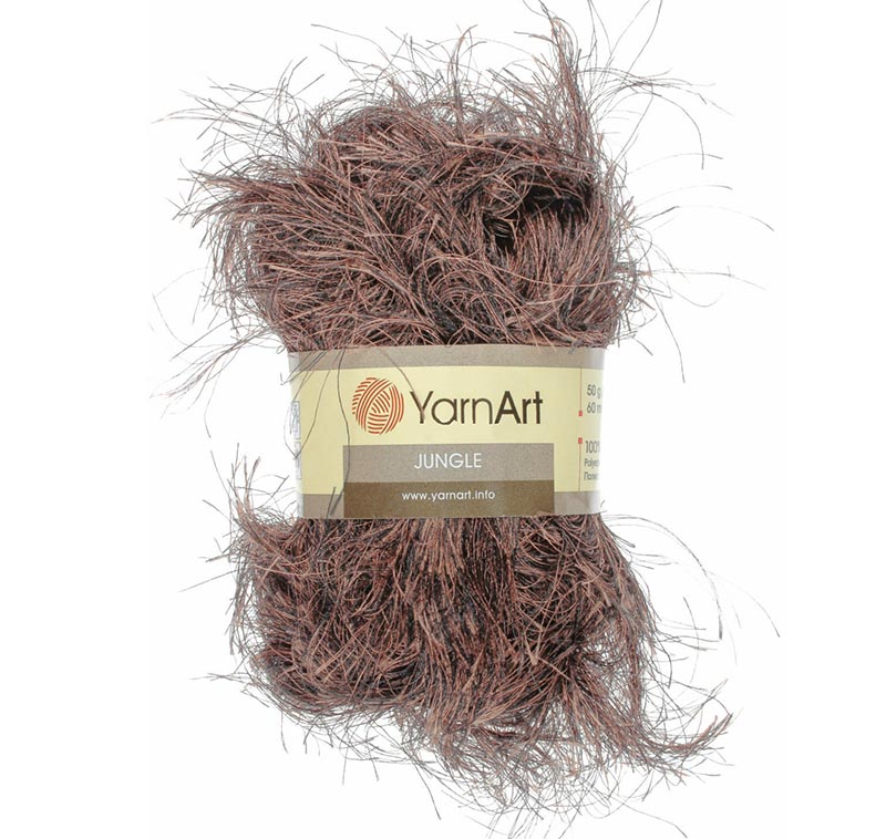 YarnArt Jungle 30 коричневый