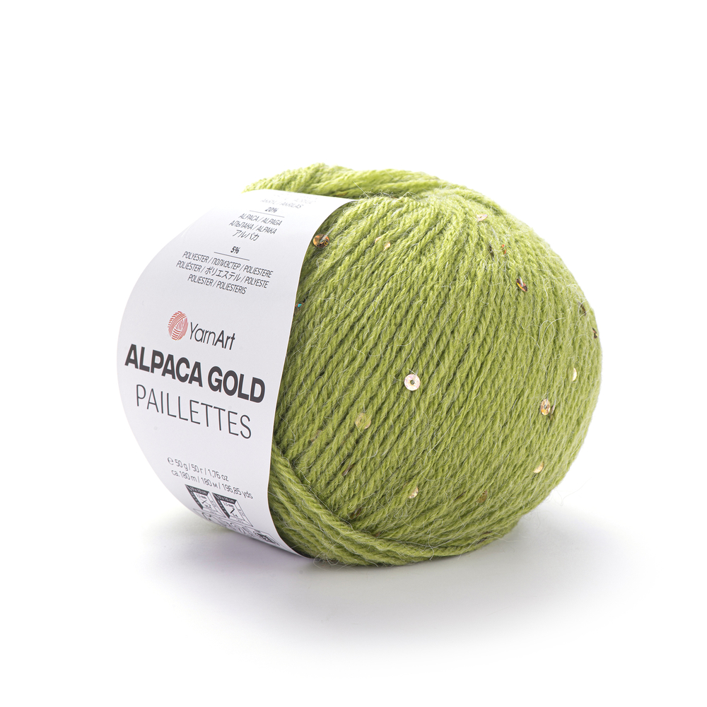 YarnArt Alpaca Gold Paillettes 9310 ������� ������