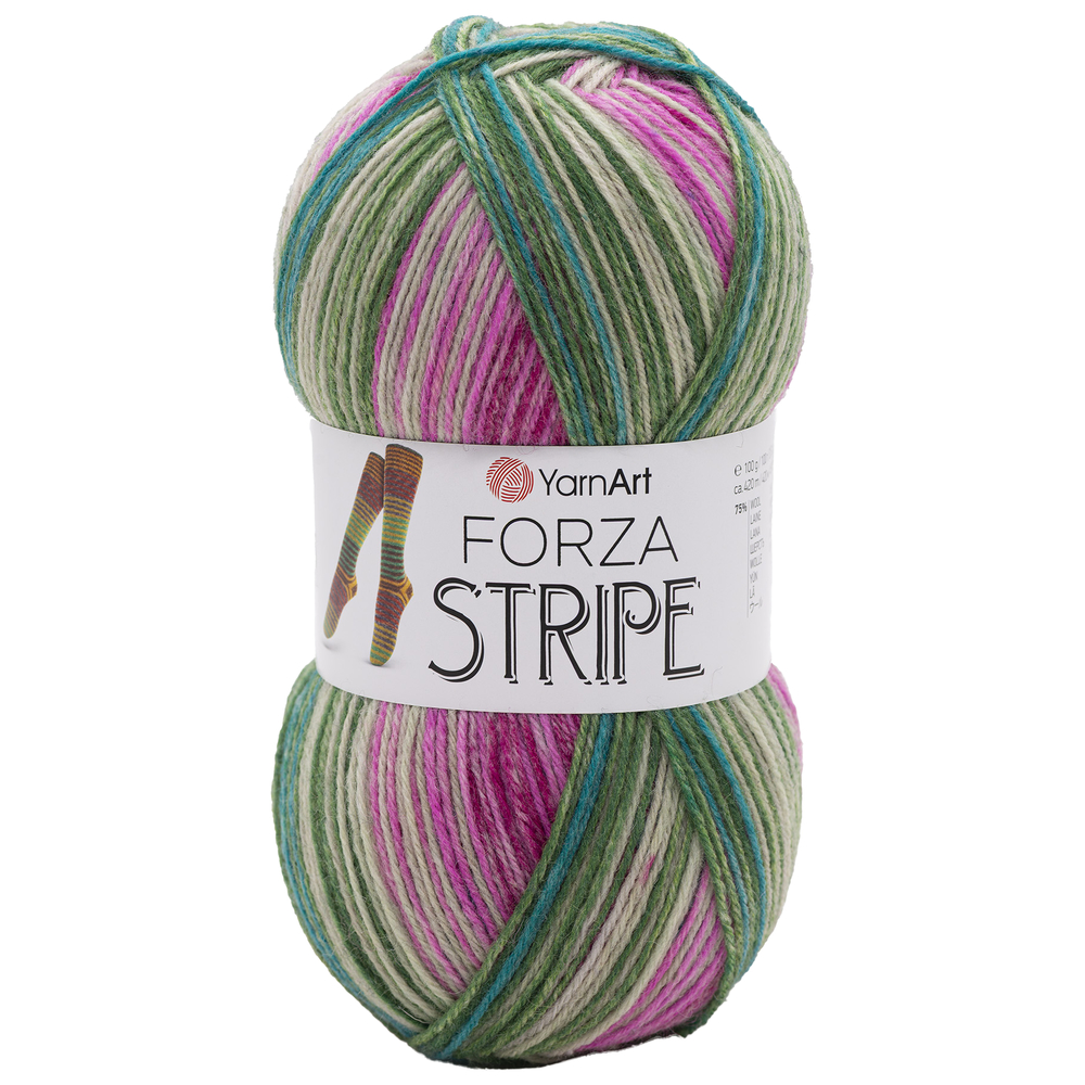 YarnArt Forza Stripe 2808  