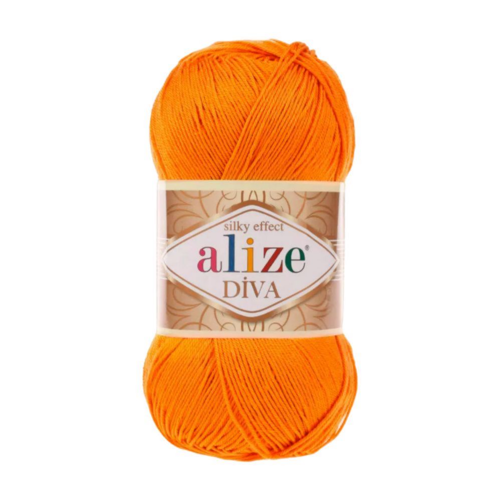 Alize Diva 120 оранжевый